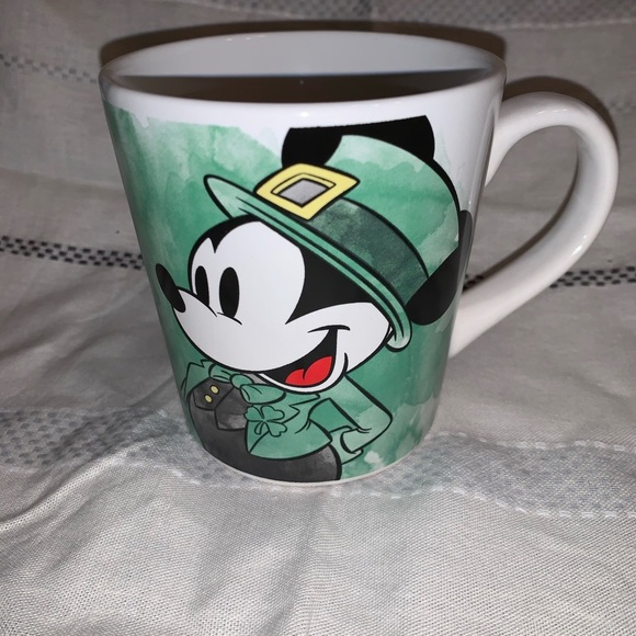 St Patrick’s Day Mickey Mouse Mug - Picture 2 of 2